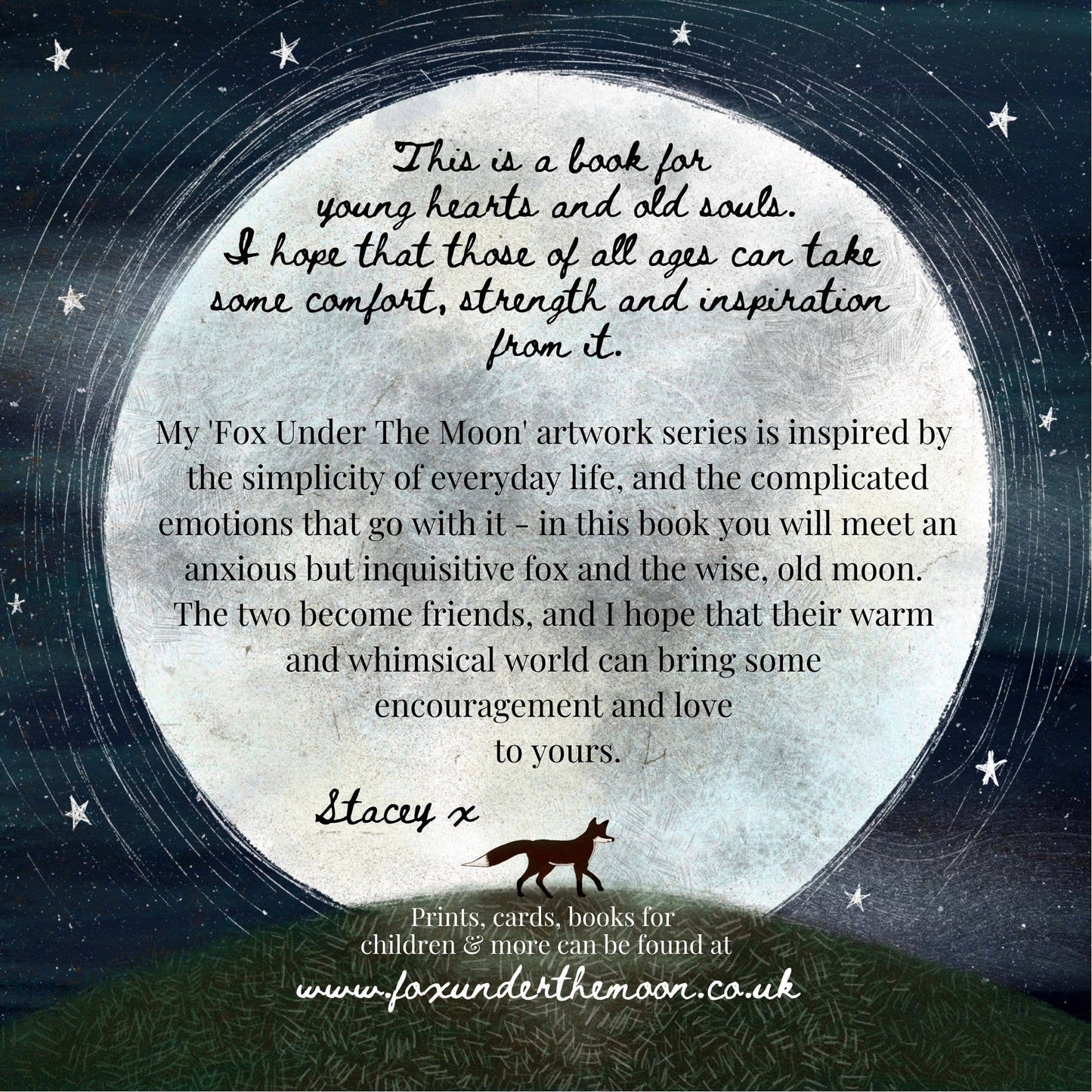 Fox Under The Moon Book