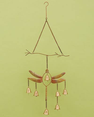 Dragonfly w/Bells Wind Chime