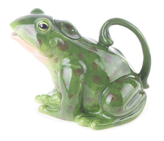 Green Frog Teapot