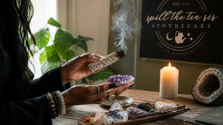 How to Cleanse Crystals With Incense