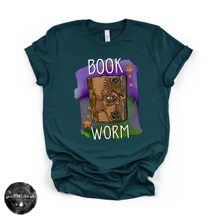 Book Worm Tee | Cute Book Lover Graphic T-Shirt