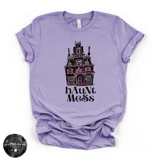 Haunt Mess Tee | Funny Halloween Ghost Graphic T-Shirt