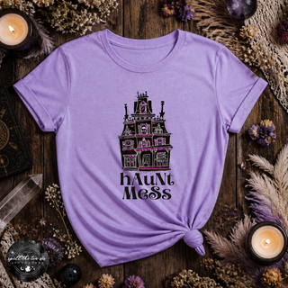 Haunt Mess Tee | Funny Halloween Ghost Graphic T-Shirt