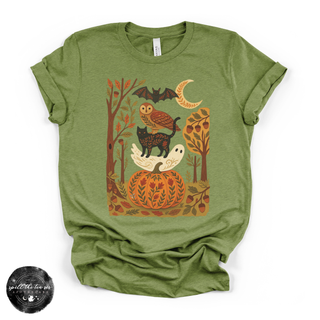 Fall Stack Tee | Cozy Autumn Icons Graphic T-Shirt