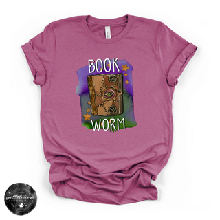 Book Worm Tee | Cute Book Lover Graphic T-Shirt