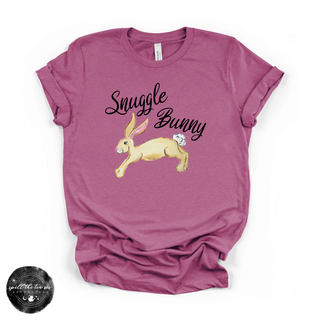 Snuggle Bunny Tee | Cute Easter Bunny Graphic T-Shirt