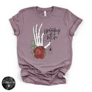 Spooky Bitch Tee | Witchy Halloween Graphic T-Shirt