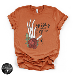 Spooky Bitch Tee | Witchy Halloween Graphic T-Shirt