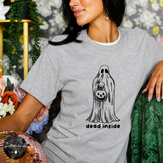 Dead Inside Tee | Funny Gothic Halloween Graphic T-Shirt