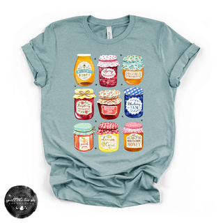 Honey & Jam Tee | Cottagecore Foodie Graphic T-Shirt