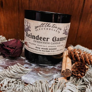 Reindeer Games Intention Soy Wax Candle - 9oz