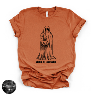 Dead Inside Tee | Funny Gothic Halloween Graphic T-Shirt