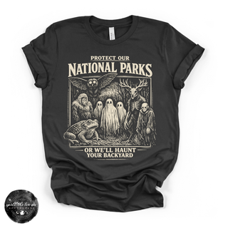 Protect Our National Parks Cryptid Tee | Outdoor Graphic T-Shirt
