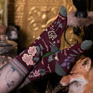 Baneful Botany Crew Socks