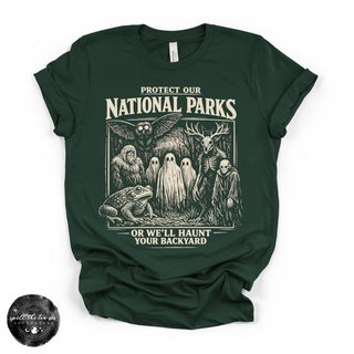 Protect Our National Parks Cryptid Tee | Outdoor Graphic T-Shirt
