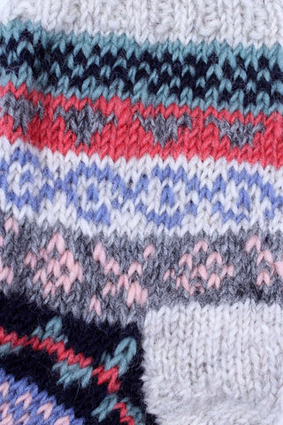 Classic Fairisle Sofa Socks Oatmeal: Oatmeal