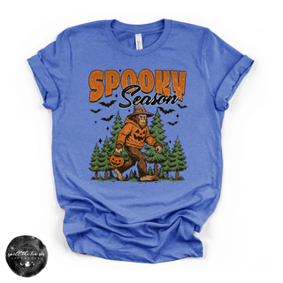 Spooky Season Bigfoot Tee | Funny Sasquatch Halloween Graphic T-Shirt