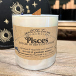 Pisces Zodiac Intention Soy Wax Candle - 9oz