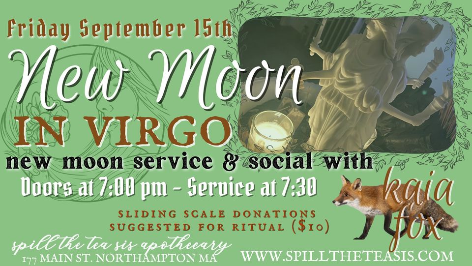 September New Moon In Virgo ~ Social & Service with Kaia Fox