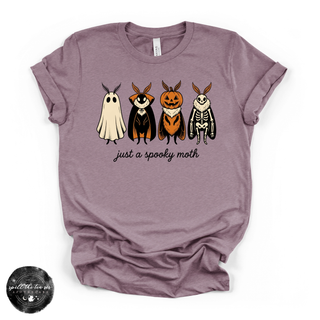 Spooky Moth(man) Tee | Cryptid Halloween Graphic T-Shirt