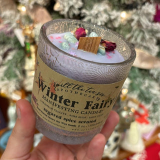 Winter Fairy Intention Jar Candle - 9oz