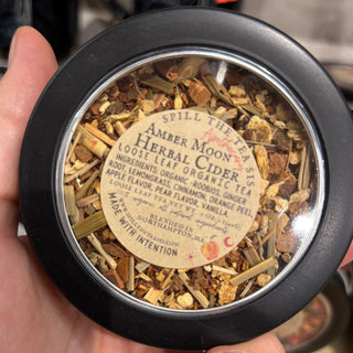 Amber Moon Herbal Cider Tea Tin