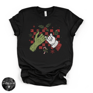Christmas Pinky Promise Tee | Cute Holiday Friendship Graphic T-Shirt