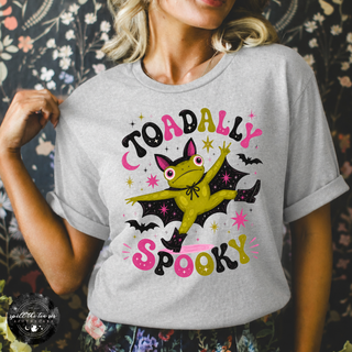 Toadally Spooky Tee | Cute Halloween Toad Graphic T-Shirt