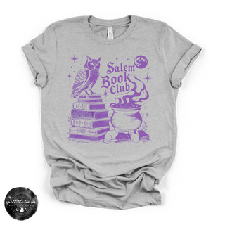 Salem Book Club Tee | Witchy Book Lover Graphic T-Shirt