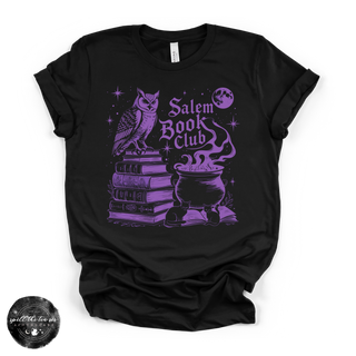Salem Book Club Tee | Witchy Book Lover Graphic T-Shirt