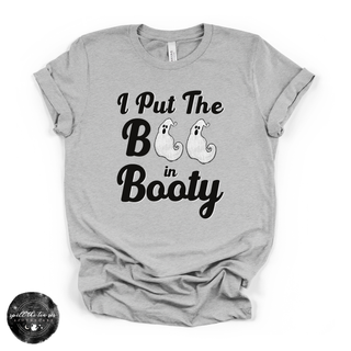 Boo in Booty Tee | Funny Pirate Ghost Halloween Graphic T-Shirt
