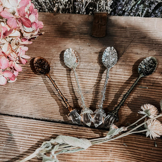 crystal ritual spoon for manifestation