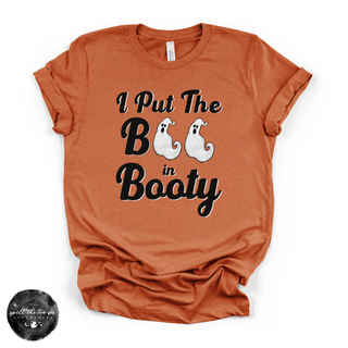 Boo in Booty Tee | Funny Pirate Ghost Halloween Graphic T-Shirt