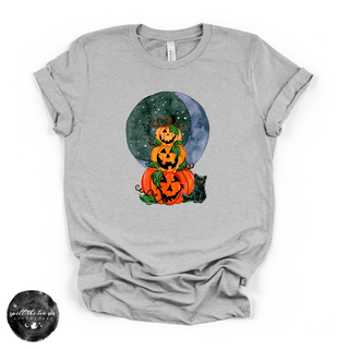 Jack O'Lantern Trio Tee | Vintage Halloween Pumpkin Graphic T-Shirt