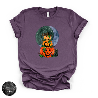 Jack O'Lantern Trio Tee | Vintage Halloween Pumpkin Graphic T-Shirt