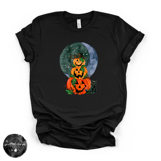 Jack O'Lantern Trio Tee | Vintage Halloween Pumpkin Graphic T-Shirt