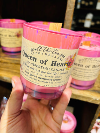 Queen of Hearts Manifesting Soy Wax Candle - 9 oz