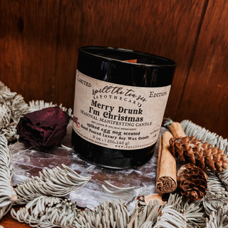 Merry Drunk, I’m Christmas Holiday Jar Candle - 9oz