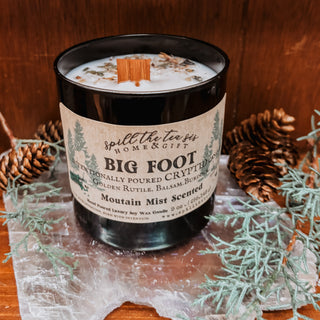 Big Foot Sasquatch Intention Soy Wax Candle - 9oz