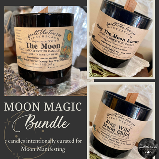 Moon Magic Bundle - Curated Candles for Moon Manifestation