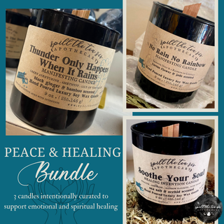 Peace and Healing Bundle - Curated Candles for Restoration and Renewal