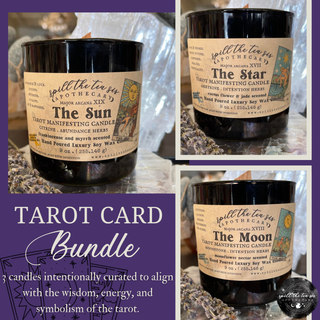 Tarot Card Bundle - Curated Candles for Intuition and Spiritual Guidance