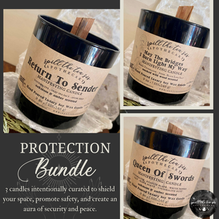 Protection Bundle - Curated Candles for Shielding Energy and Spiritual Safety