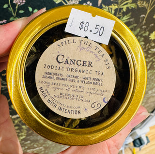 Zodiac Tea Tins