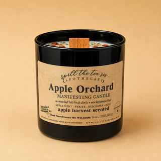 Apple Orchard Intention Candle | Fresh Apple Fall Soy Candle