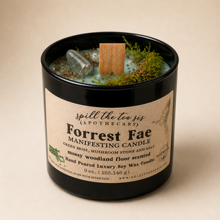 Forest Fae Candle | Fairy Magic & Woodland Intention Soy Wax Candle