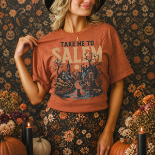 Take Me to Salem Tee | Witchy New England Graphic T-Shirt