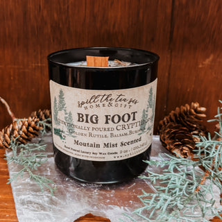 Big Foot Sasquatch Intention Soy Wax Candle - 9oz