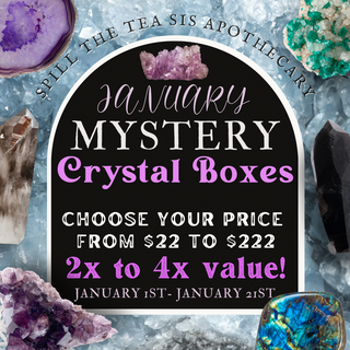 January Mystery Crystal Box