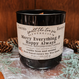 Merry Everything & Happy Always Holiday Jar Candle - 9oz